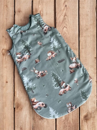 śpiworek bez nogawek do spania dla niemowlaka, dziecka, noworodka